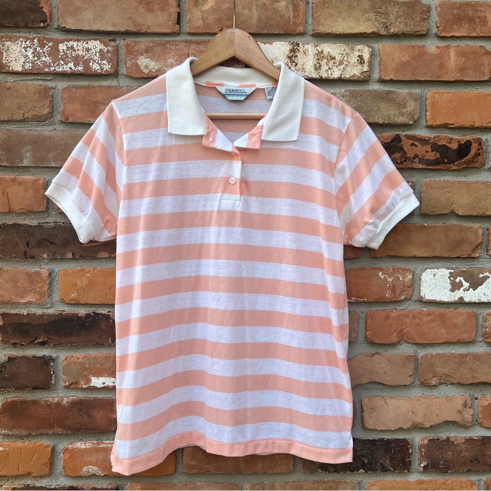 Vintage 70s Emma chamberlain polo tee